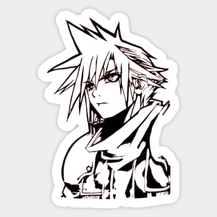 Cloud Strife Final Fantasy VII Sticker